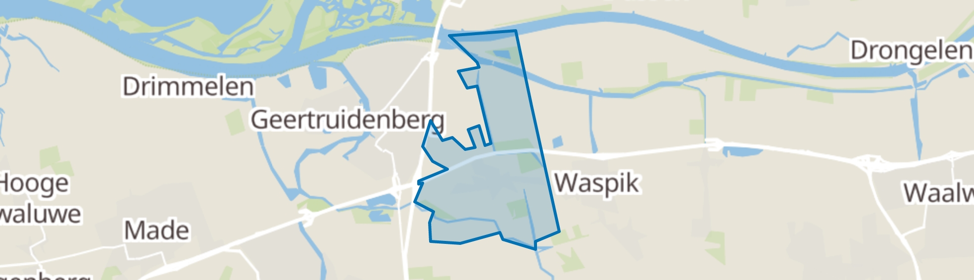 Raamsdonk map