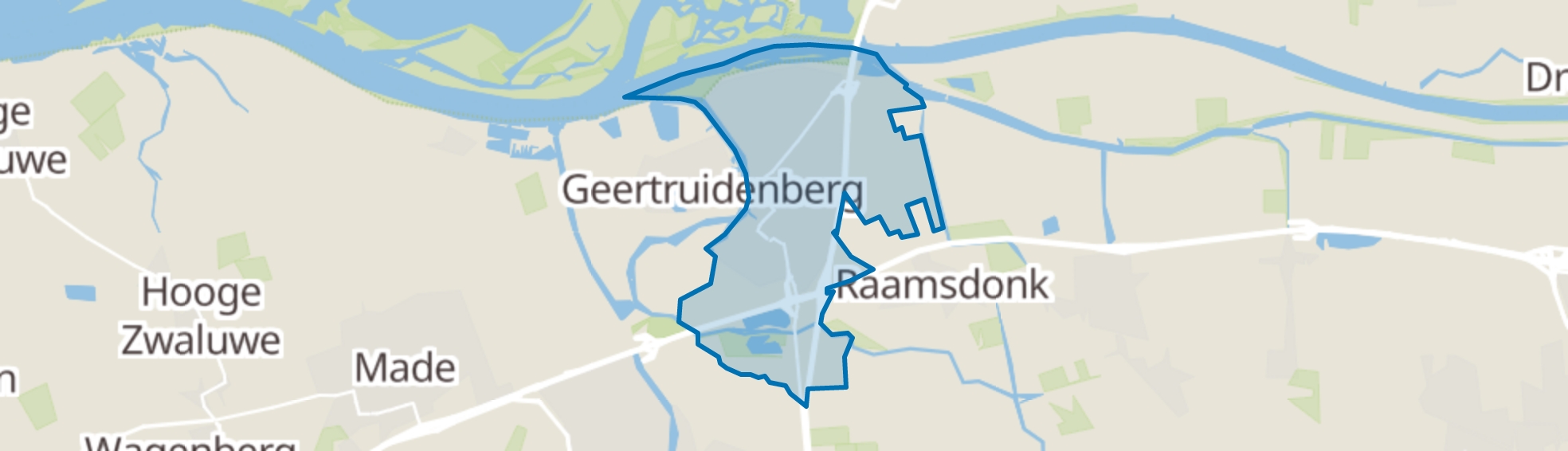 Raamsdonksveer map