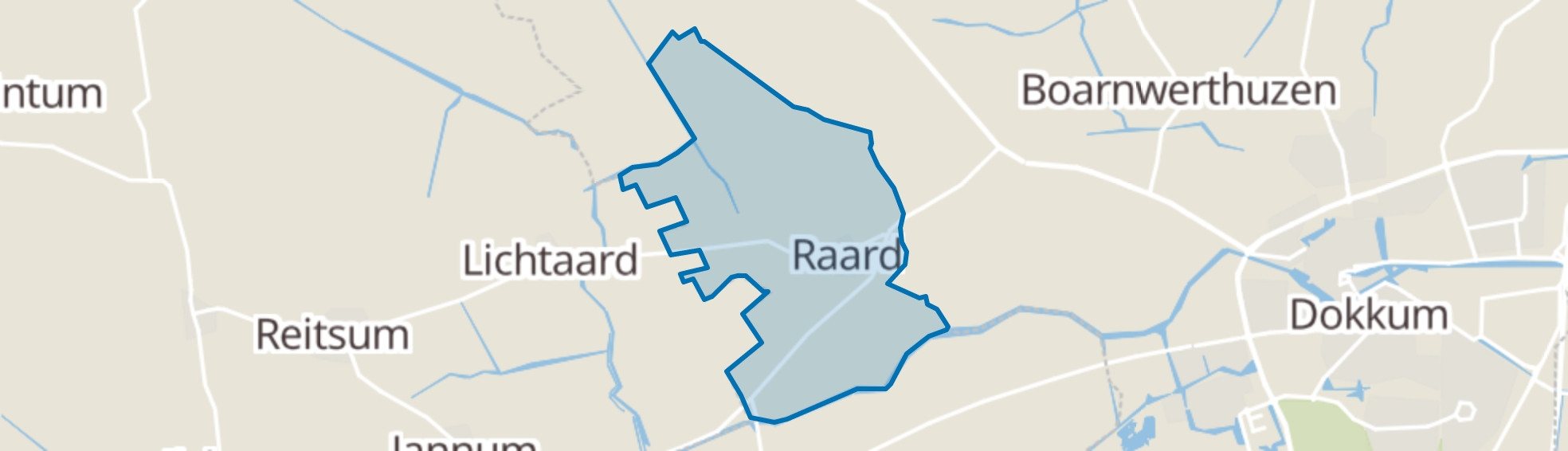 Raard map