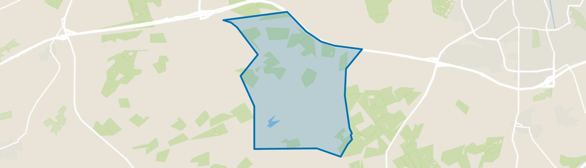 Bosgebied Hoog Buurloo, Radio Kootwijk map