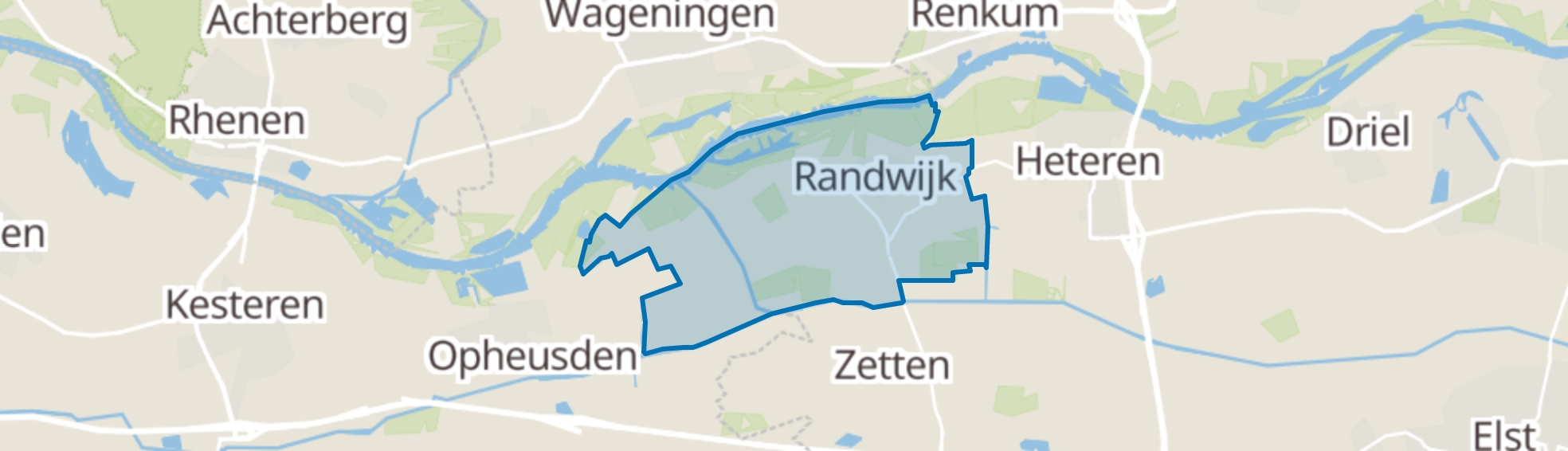 Randwijk map