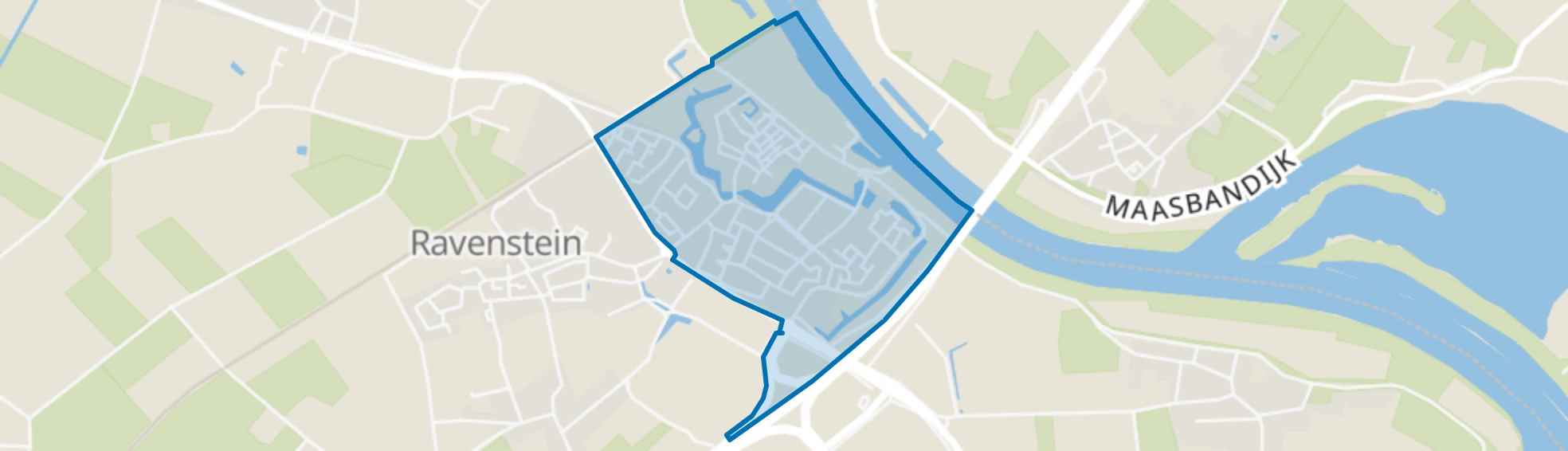 Ravenstein, Ravenstein map