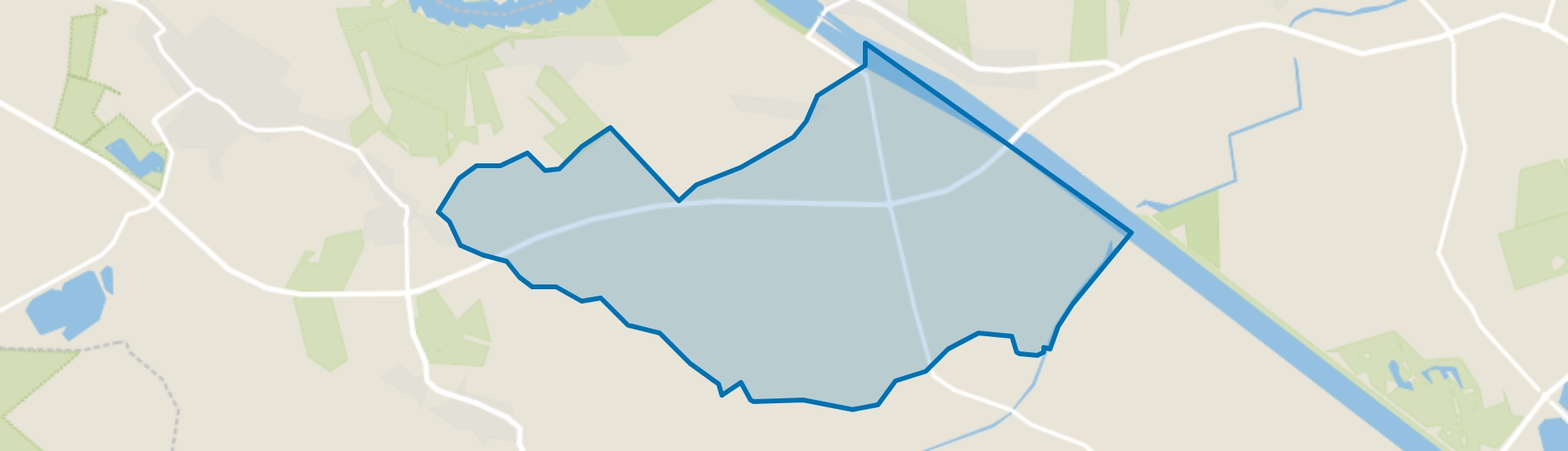 Verspreide huizen poldergebied, Ravenswaaij map