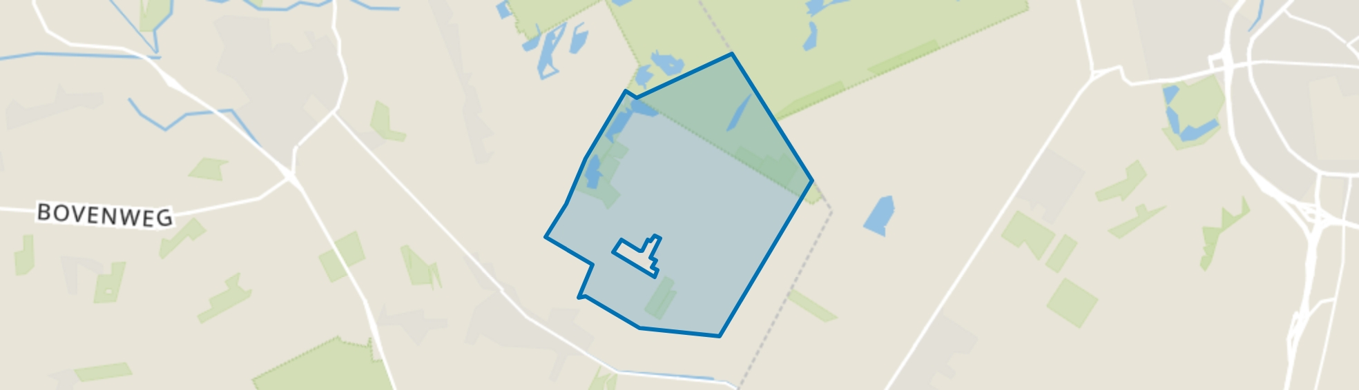 Ravenswoud-Buitengebied, Ravenswoud map