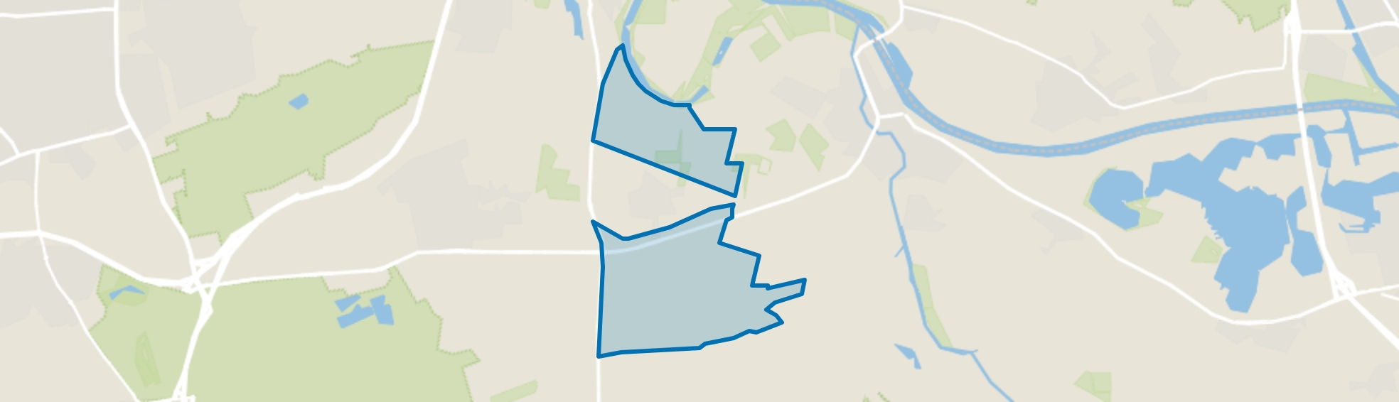 Verspreide huizen Reekse Heide en Bovenland, Reek map