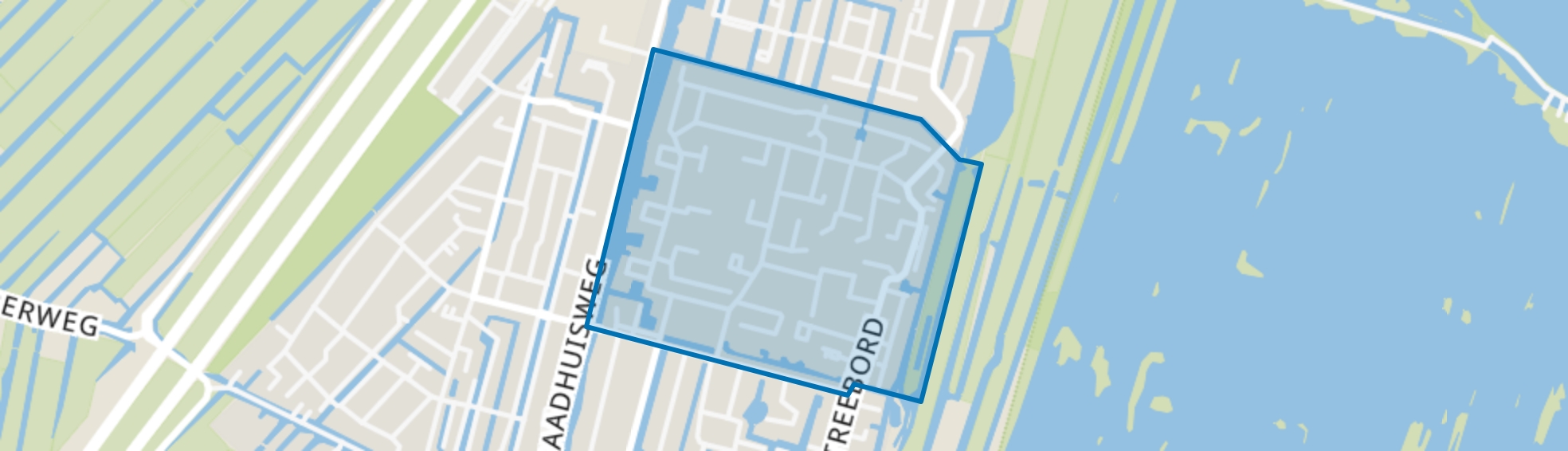 Reeuwijk-Brug-Oost, Reeuwijk map