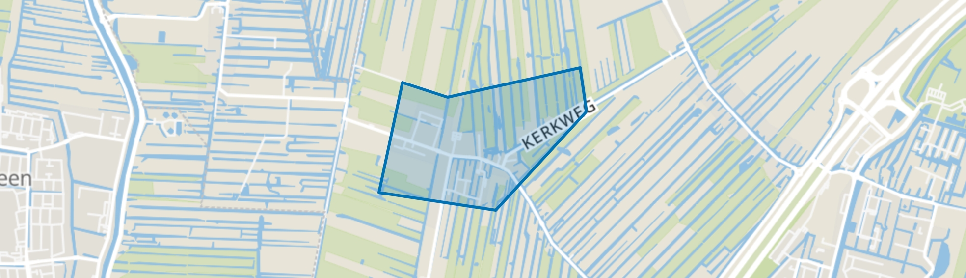 Reeuwijk-Dorp Kern, Reeuwijk map