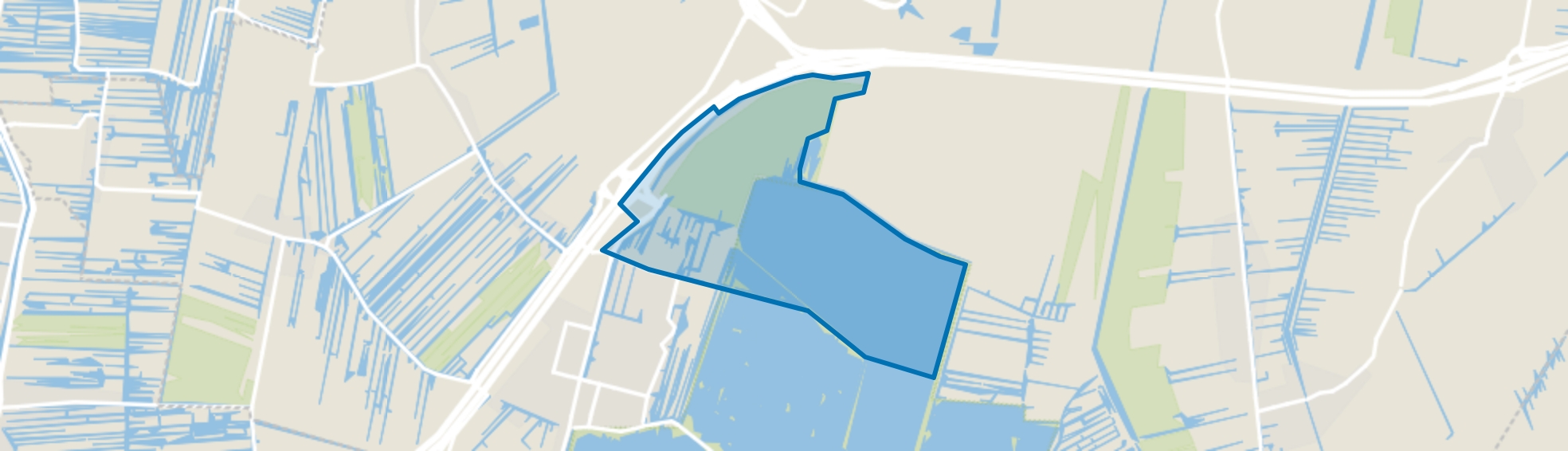 Reeuwijkse Hout, Reeuwijk map