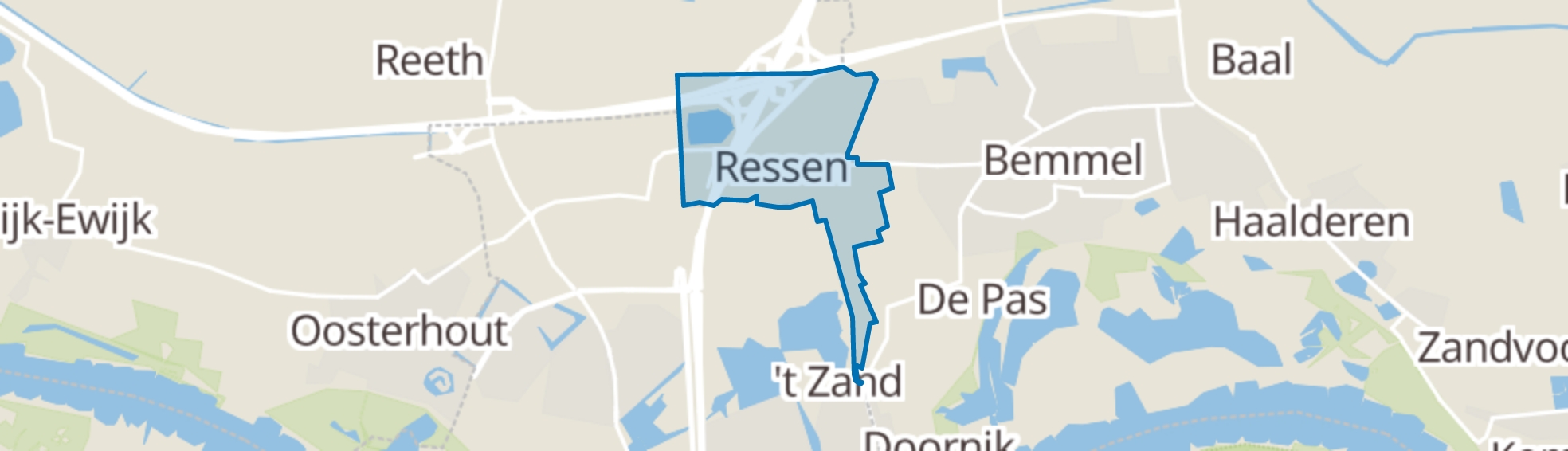 Ressen map