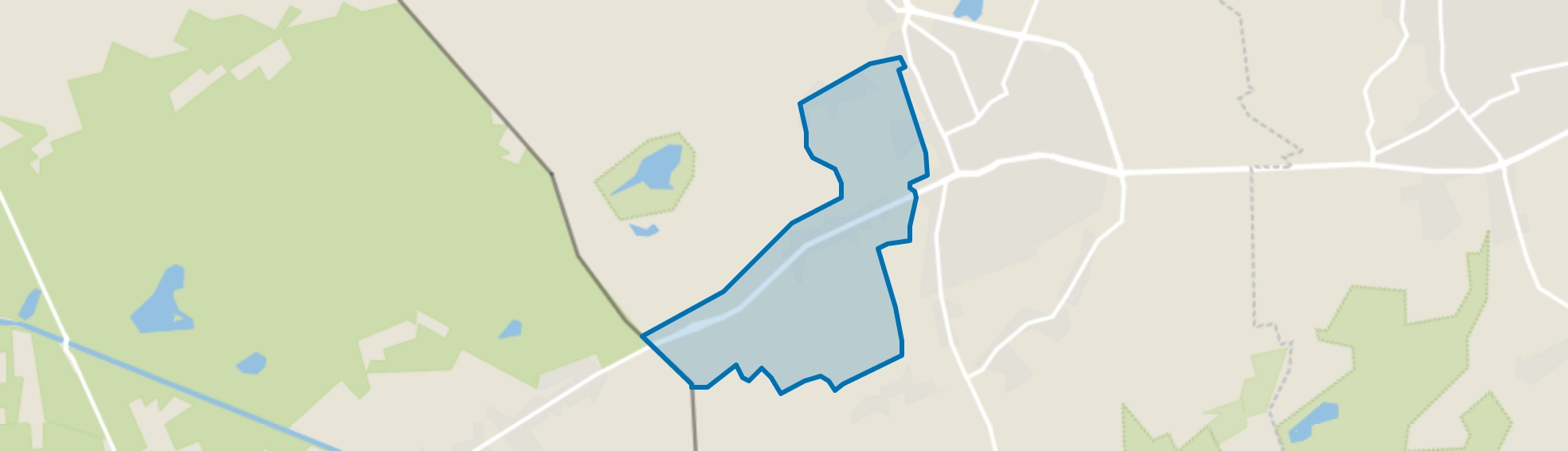 De Voort en Achterste Heikant, Reusel map