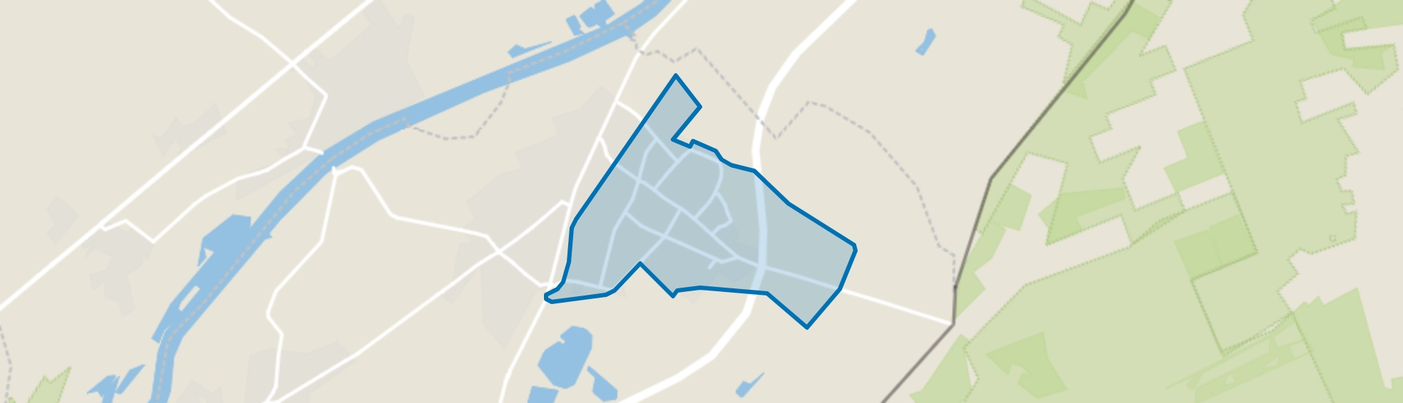 Offenbeek, Reuver map