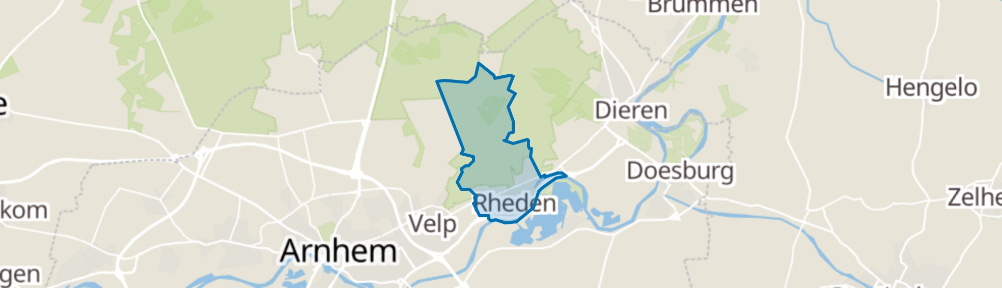 Rheden map