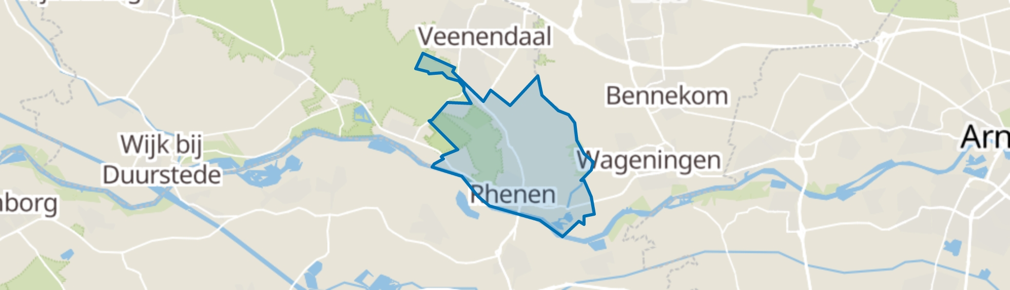 Rhenen map