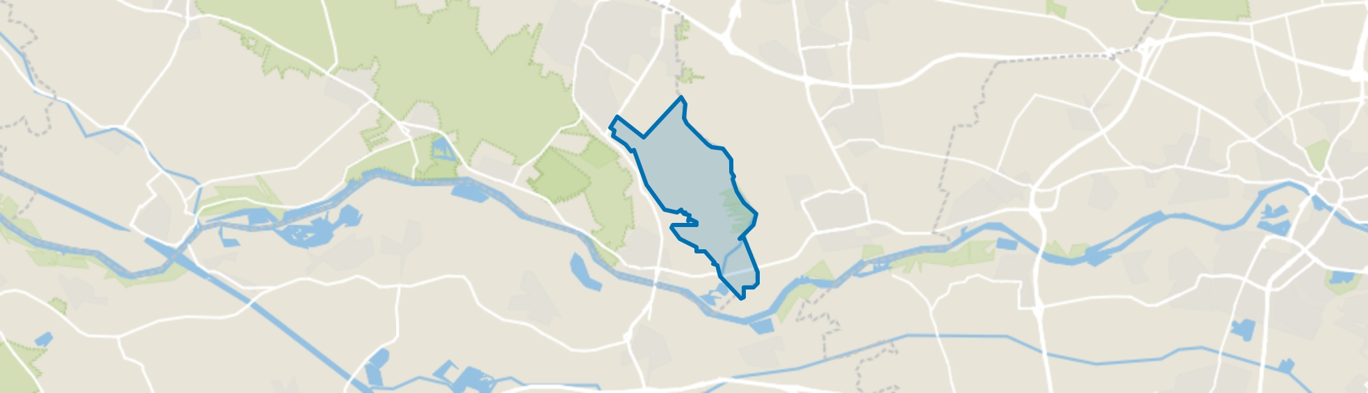 Binnenveld, Rhenen map