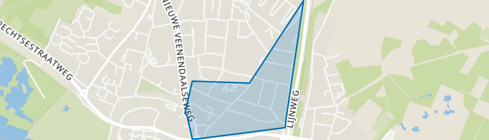 Bruine Eng, Rhenen map