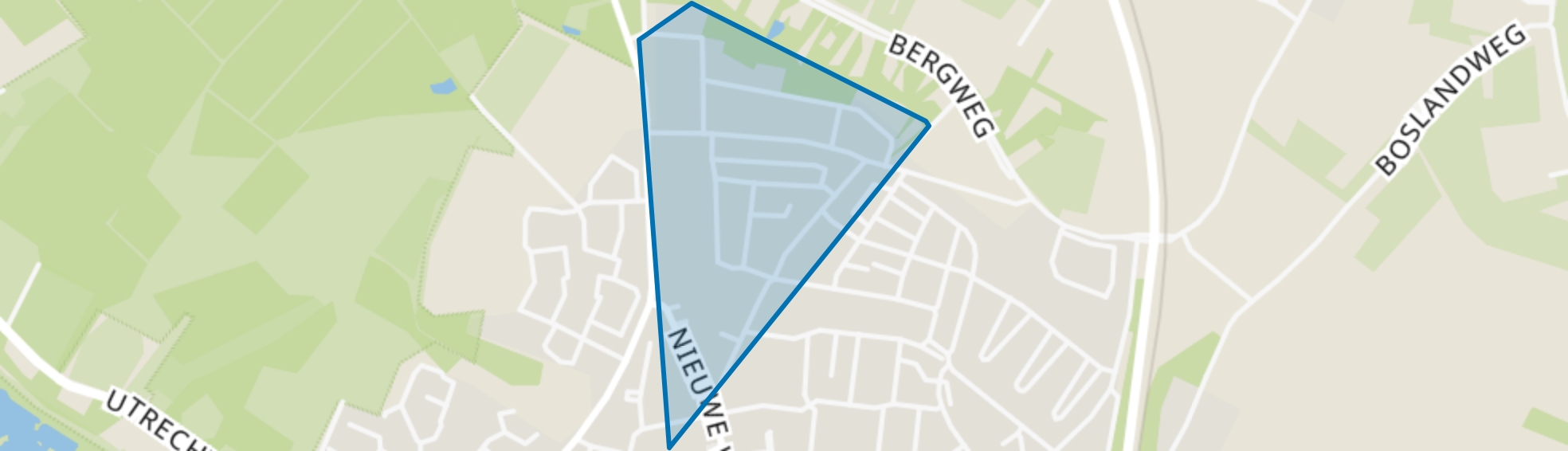 Domineesberg, Rhenen map