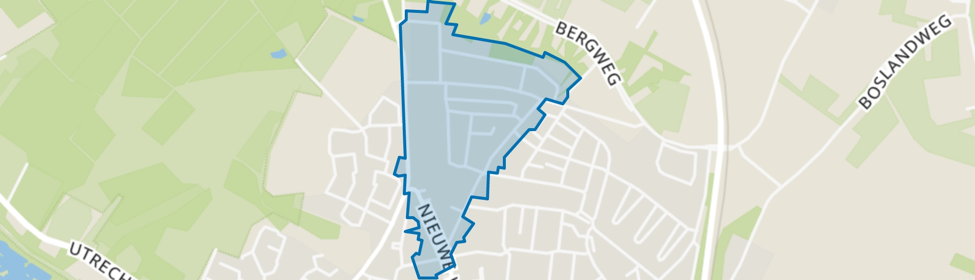 Domineesberg, Rhenen map