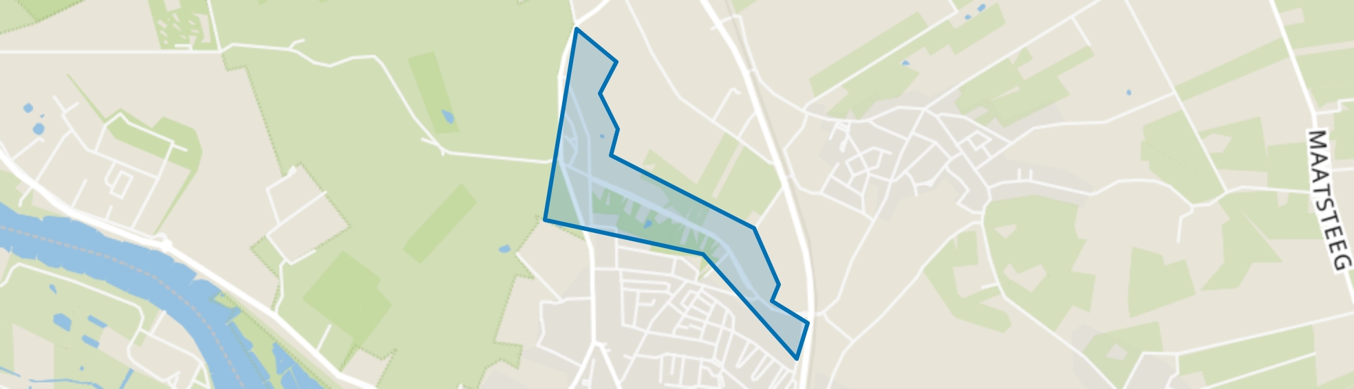 Helling Bergweg, Rhenen map