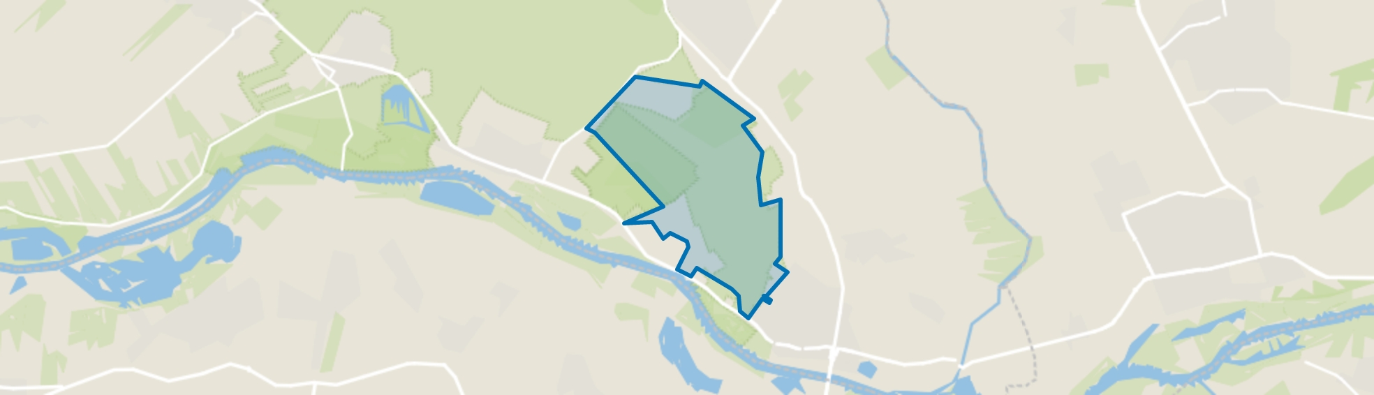 Heuvelrug Rhenen, Rhenen map