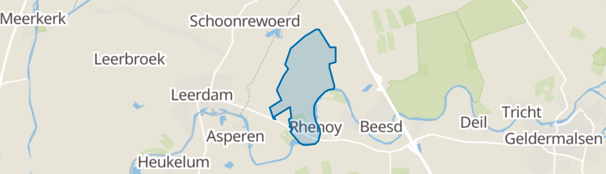 Rhenoy map