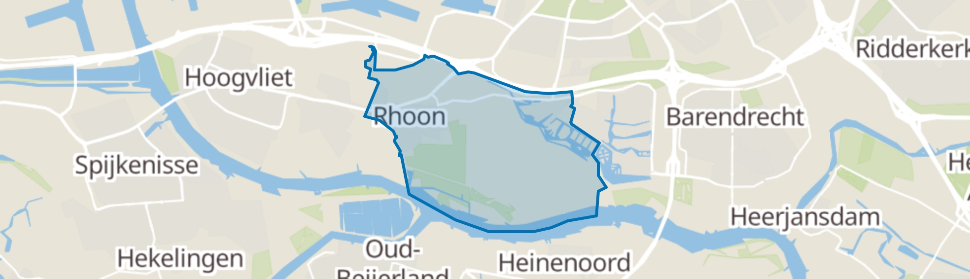 Rhoon map