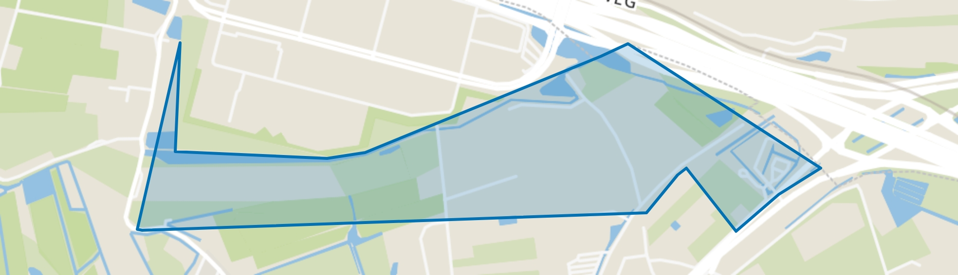 Buitengebied Rhoon-Noord, Rhoon map