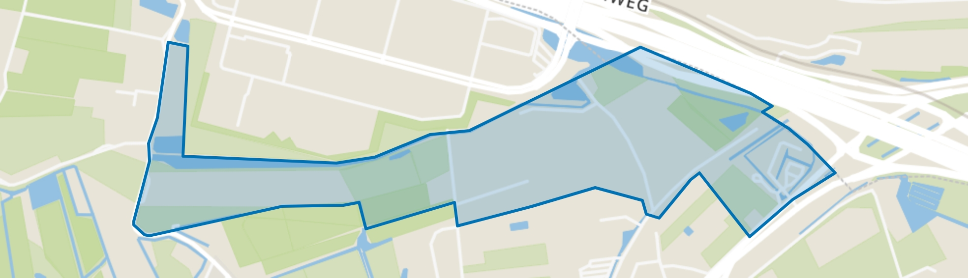 Buitengebied Rhoon-Noord, Rhoon map