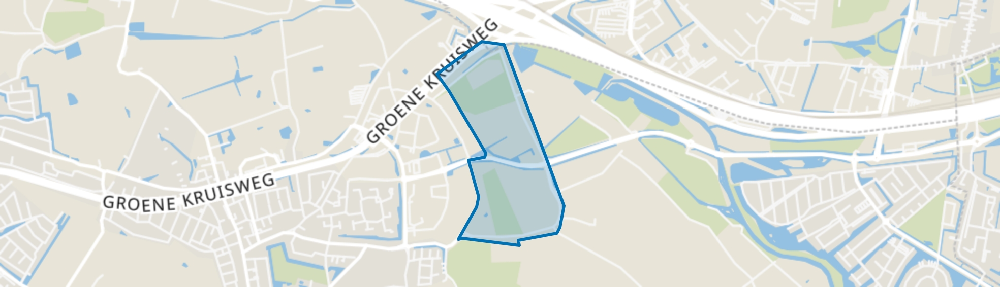 Buitengebied Rhoon-Zuid, Rhoon map