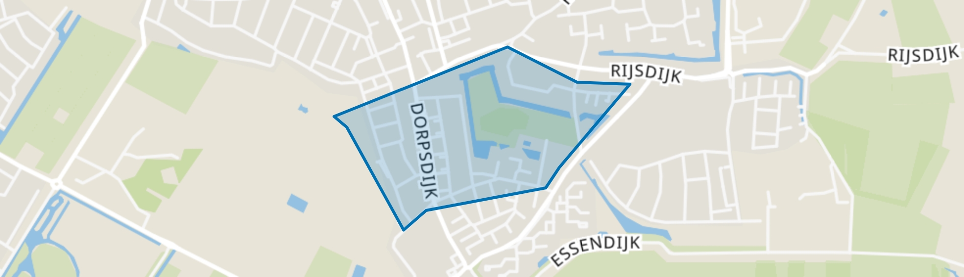 Park Rhoon, Rhoon map
