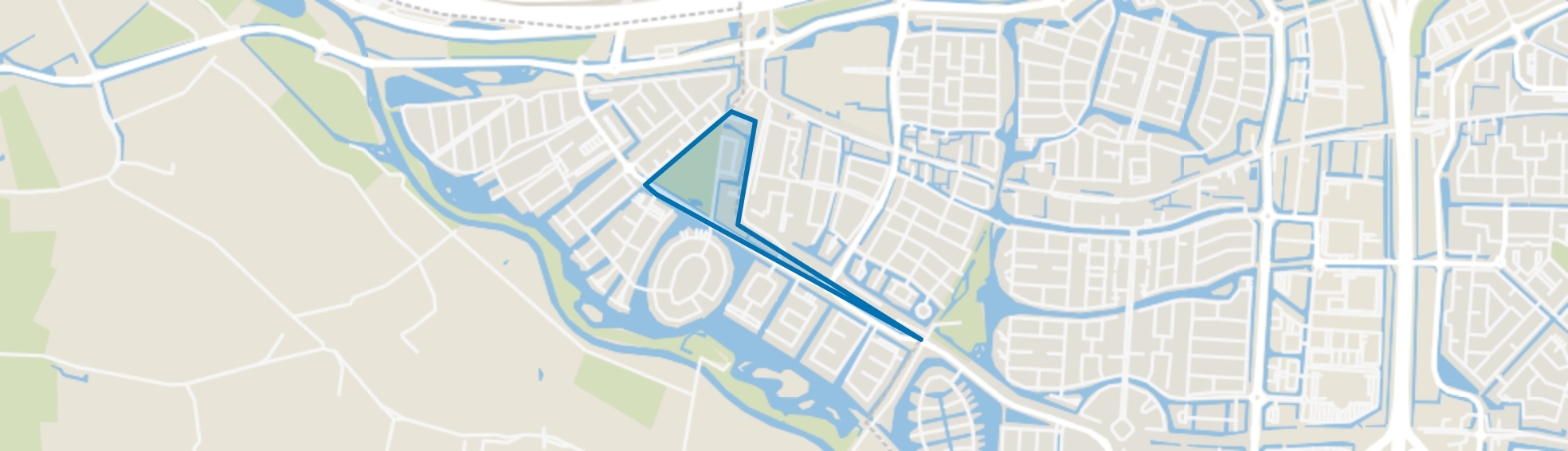 Wijkpark Portland, Rhoon map