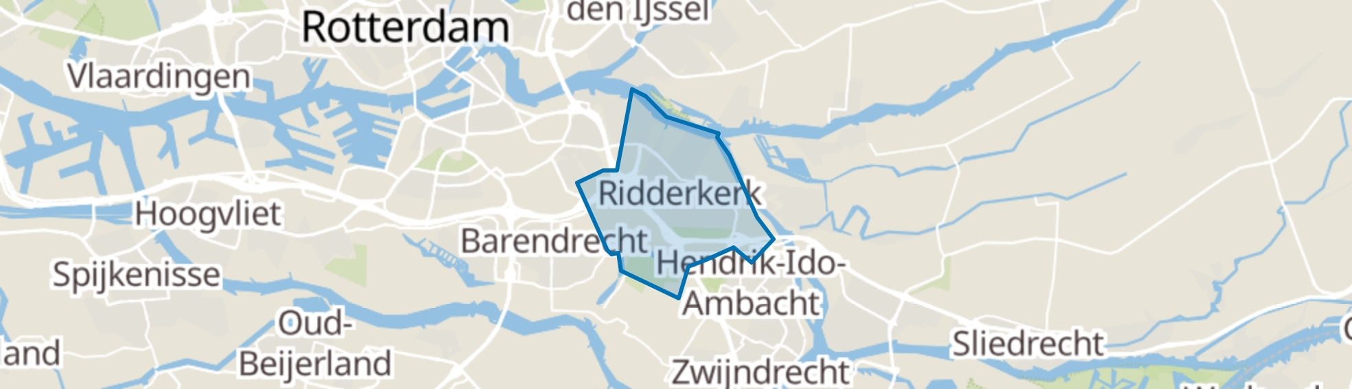 Ridderkerk map
