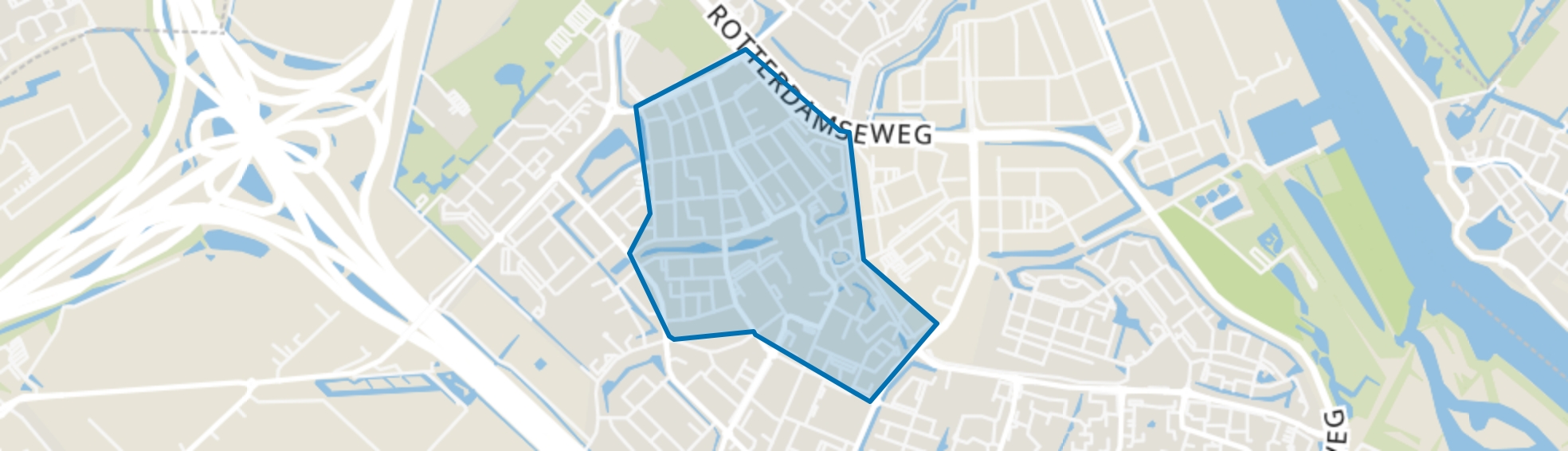 Centrum, Ridderkerk map