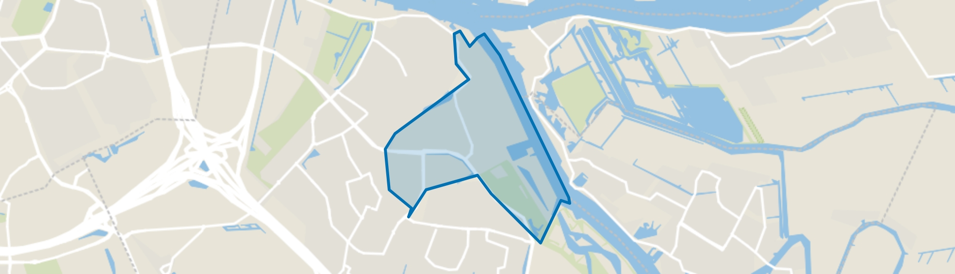 Donkersloot, Ridderkerk map