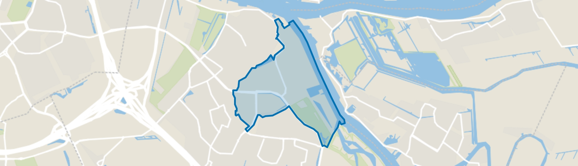 Donkersloot, Ridderkerk map