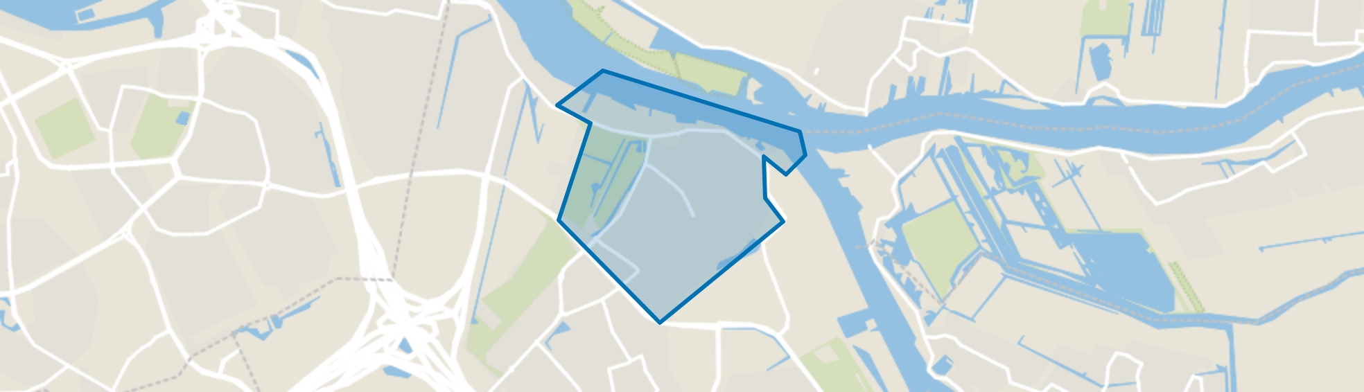 Slikkerveer, Ridderkerk map