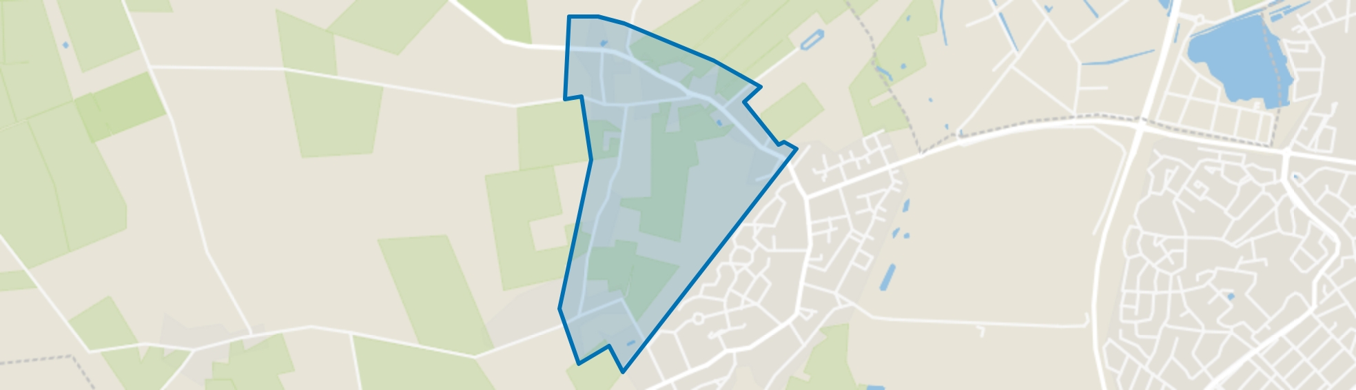 Spaansehoek, Riel map