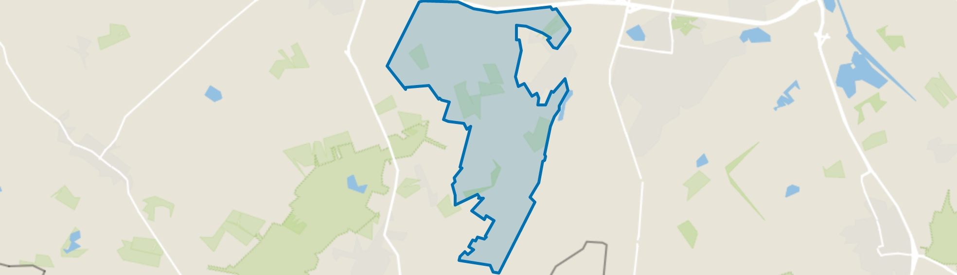 Verspreide huizen Riel, Riel map