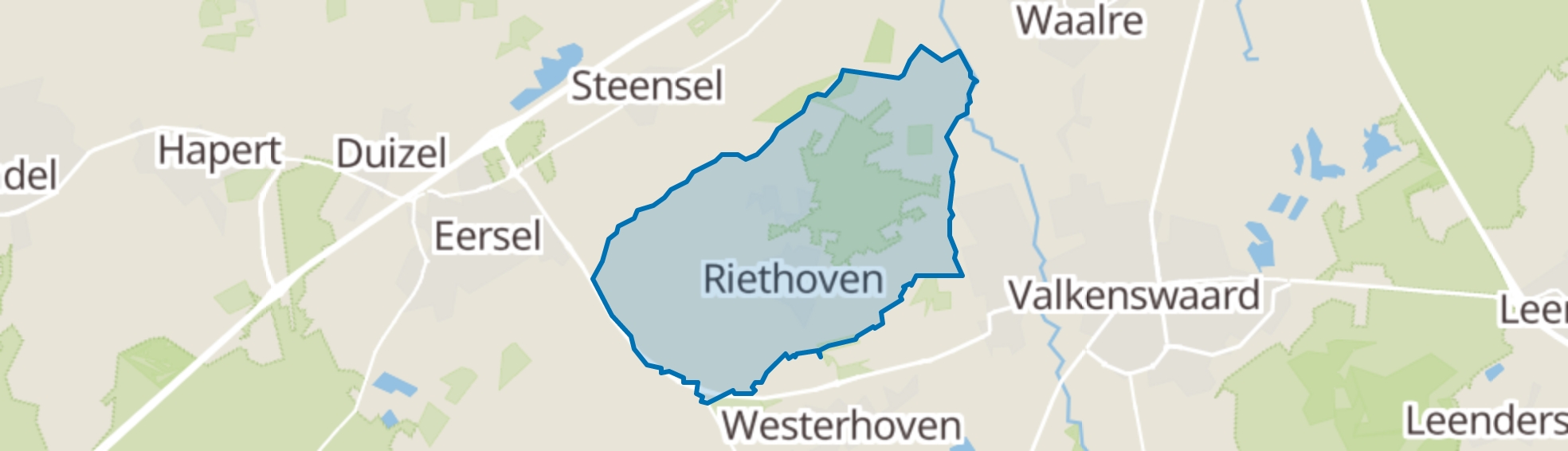 Riethoven map