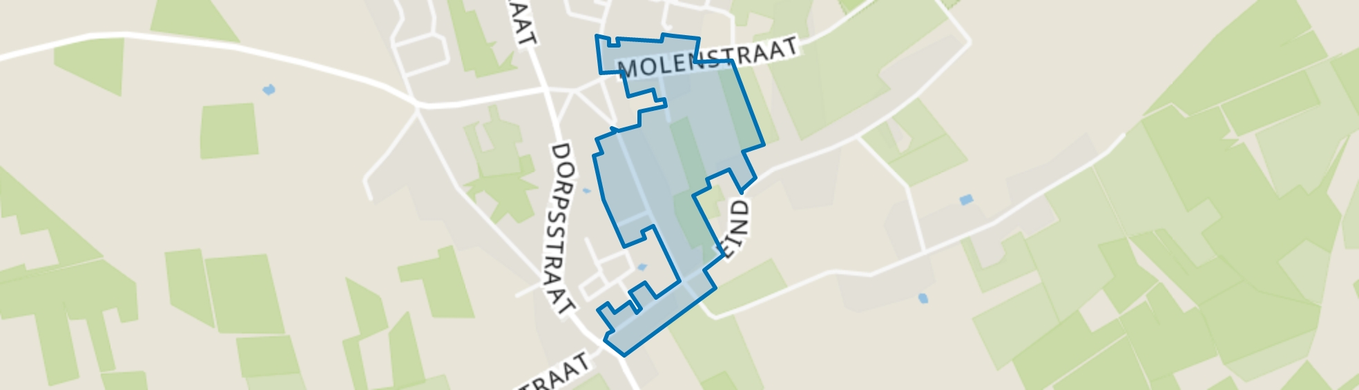 Willibrordusstraat e.o., Riethoven map