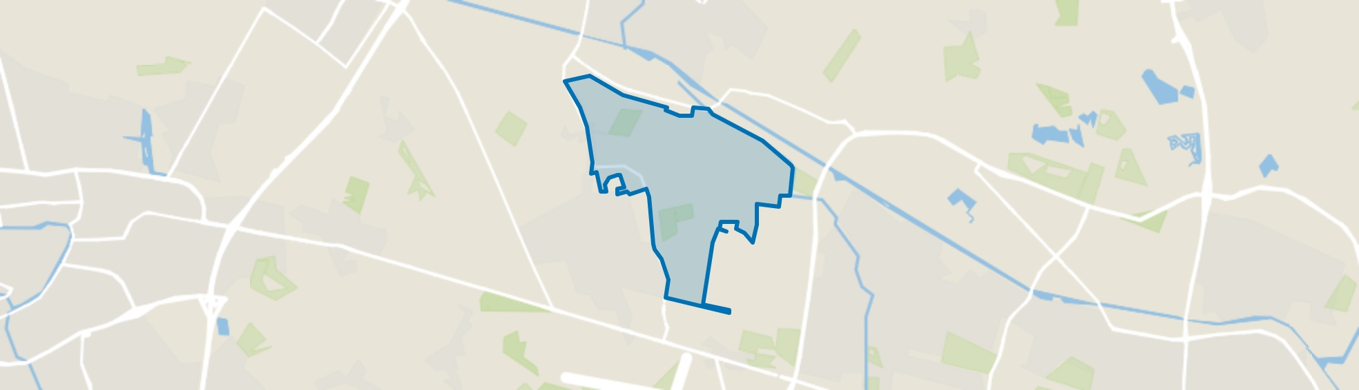 Buitengebied Noord Rijen, Rijen map