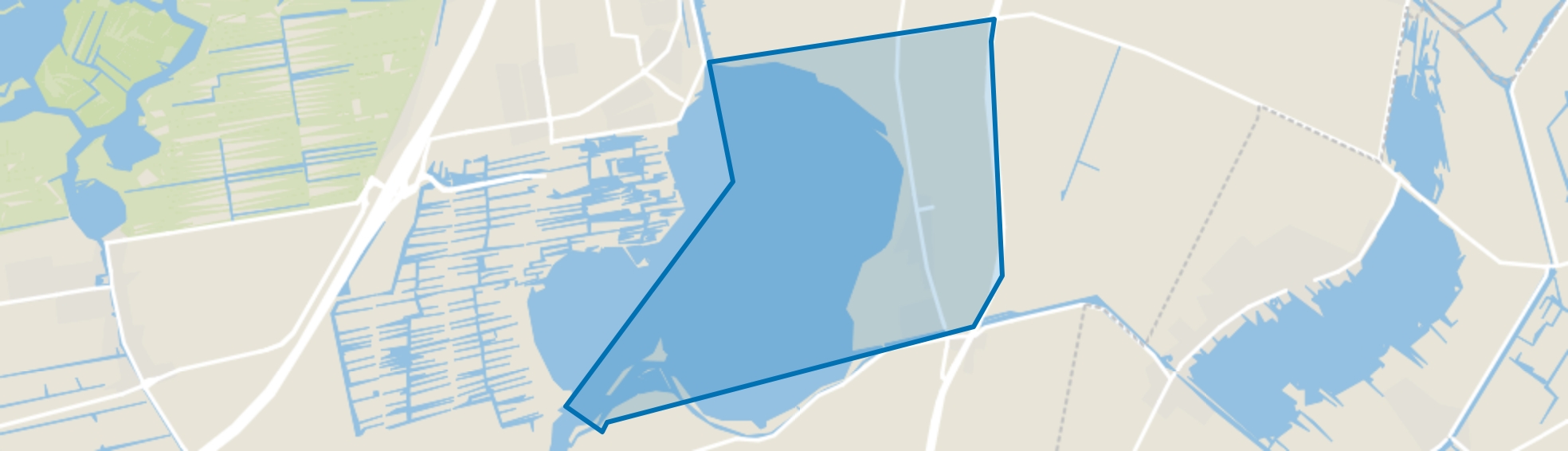Rijnsaterwoude, Rijnsaterwoude map