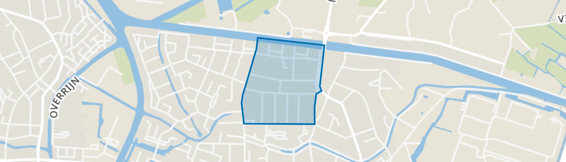 Centrum-Noord, Rijnsburg map