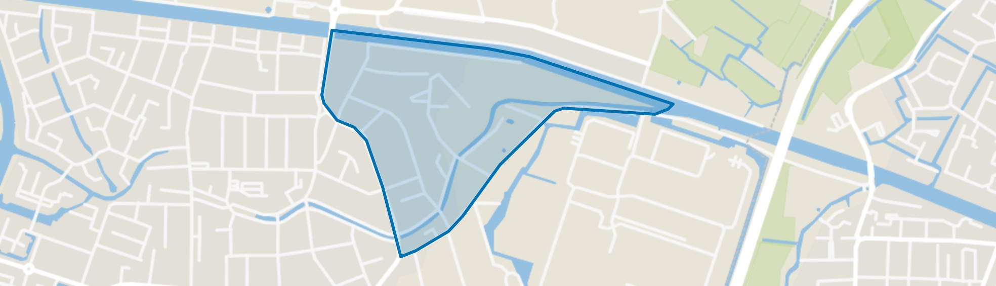 De Horn, Rijnsburg map