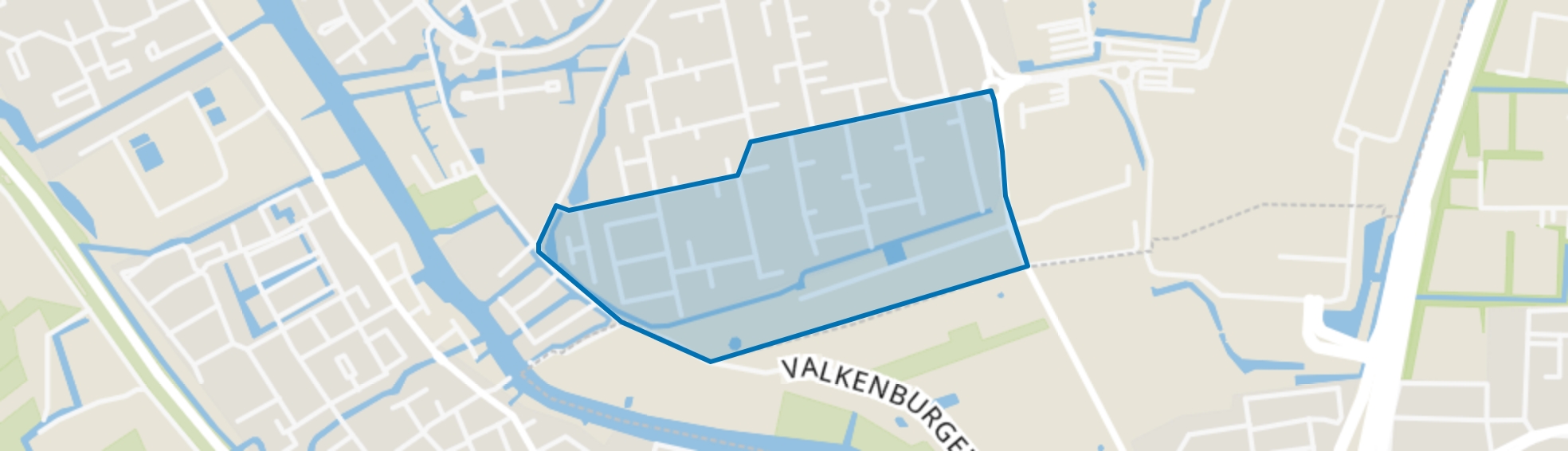 Frederiksoord-Zuid, Rijnsburg map