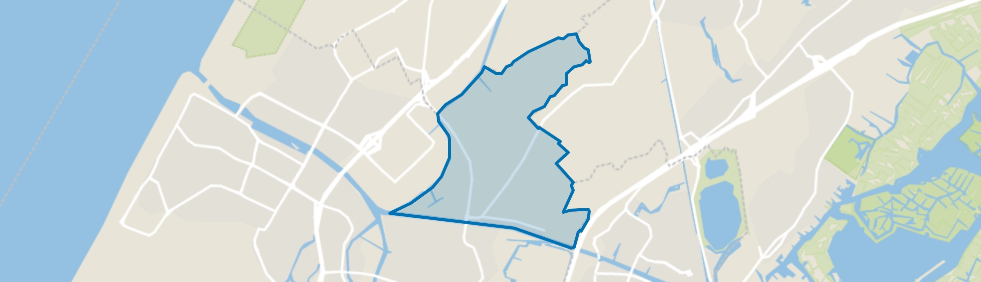 Rijnsburg-Noord, Rijnsburg map