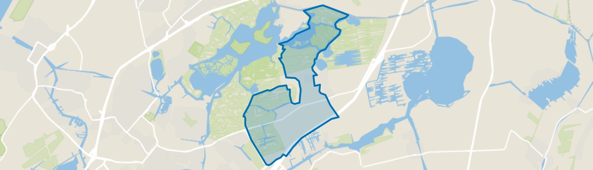 Overige verspreide huizen, Rijpwetering map