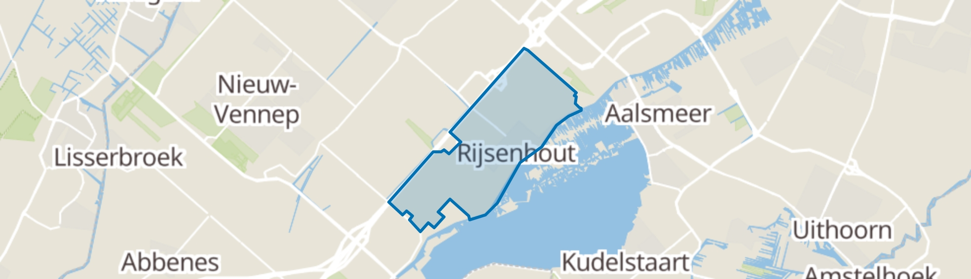 Rijsenhout map