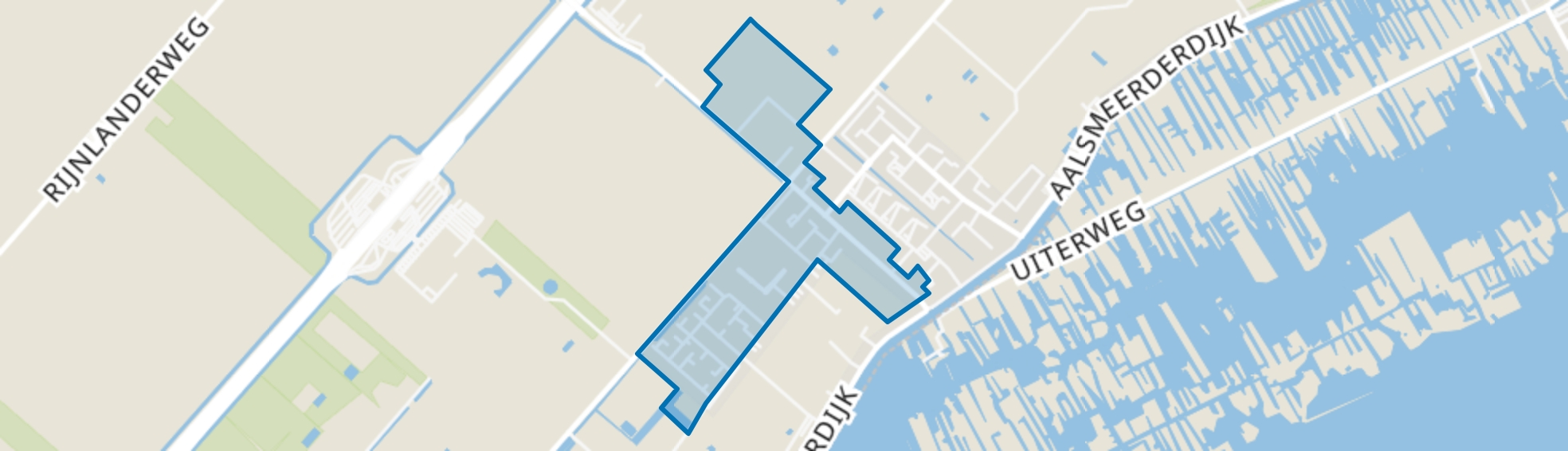 Rijsenhout Zuid, Rijsenhout map