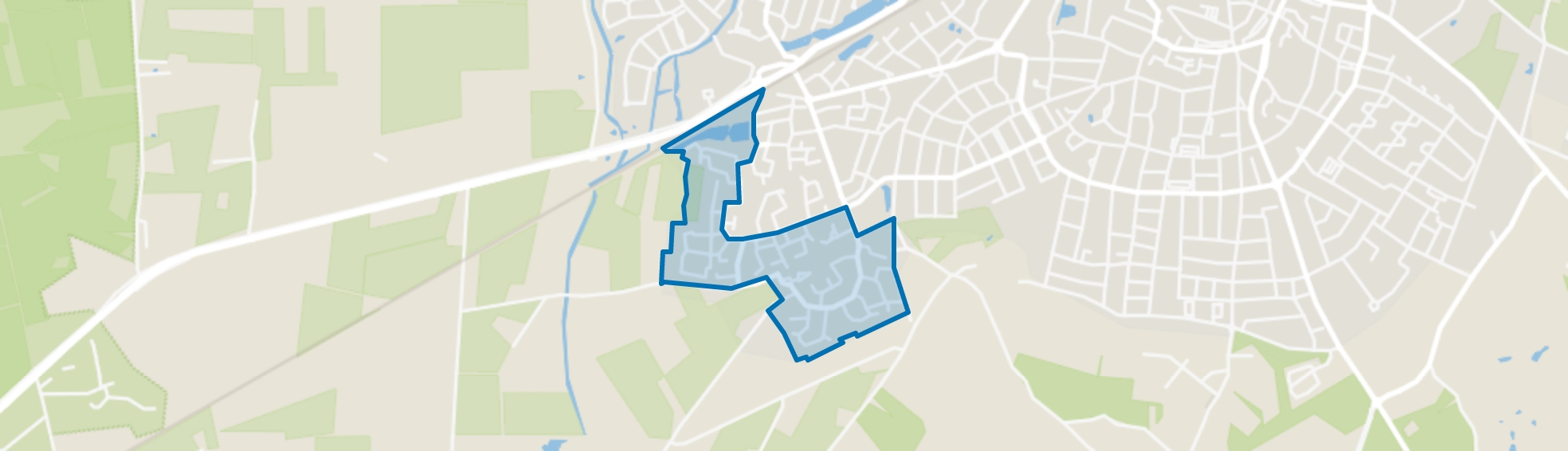 Braakmanslanden midden, Rijssen map