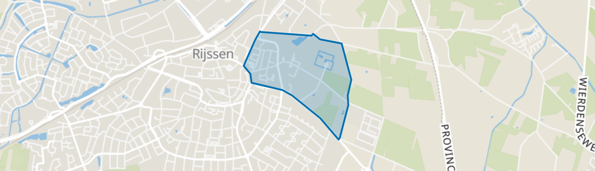 Hangerad en Oosterhofesch, Rijssen map